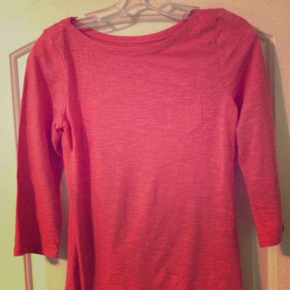 Ann taylor coral top XS EUC